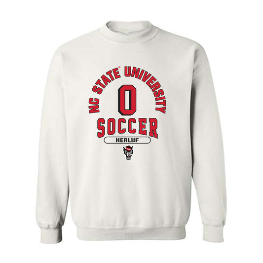 NC State - NCAA Men's Soccer : Christian Herluf - Classic Shersey Crewneck Sweatshirt-0