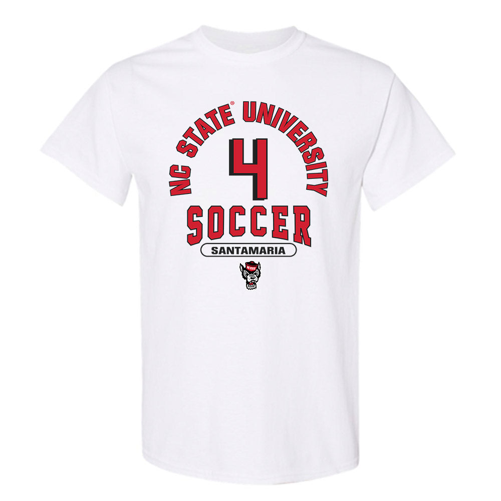 NC State - NCAA Men's Soccer : Carlos Santamaria - Classic Shersey T-Shirt-0