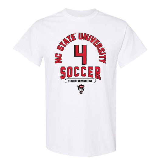 NC State - NCAA Men's Soccer : Carlos Santamaria - Classic Shersey T-Shirt-0