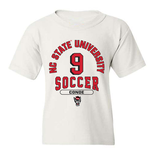 NC State - NCAA Men's Soccer : Ibrahim Conde - Classic Shersey Youth T-Shirt-0