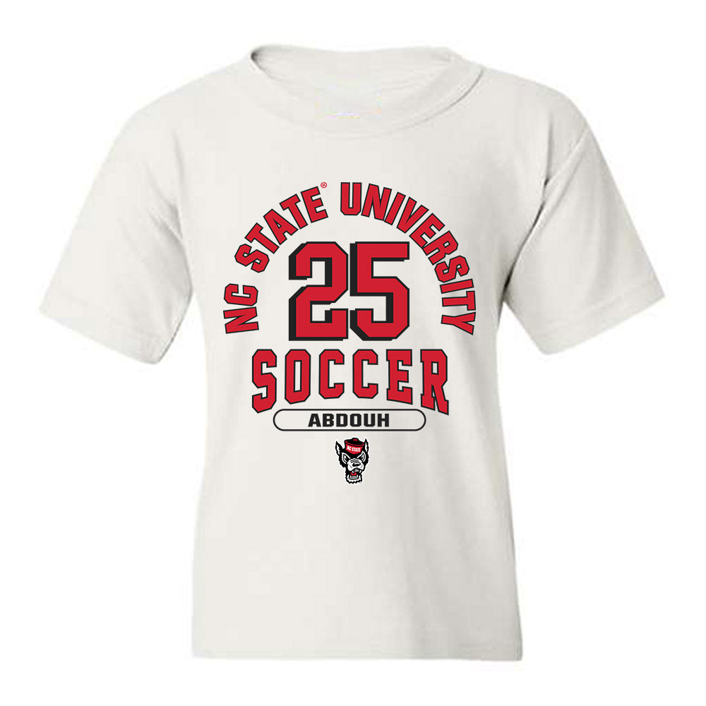 NC State - NCAA Men's Soccer : Adam Abdouh - Classic Shersey Youth T-Shirt-0