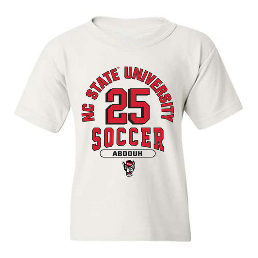 NC State - NCAA Men's Soccer : Adam Abdouh - Classic Shersey Youth T-Shirt-0