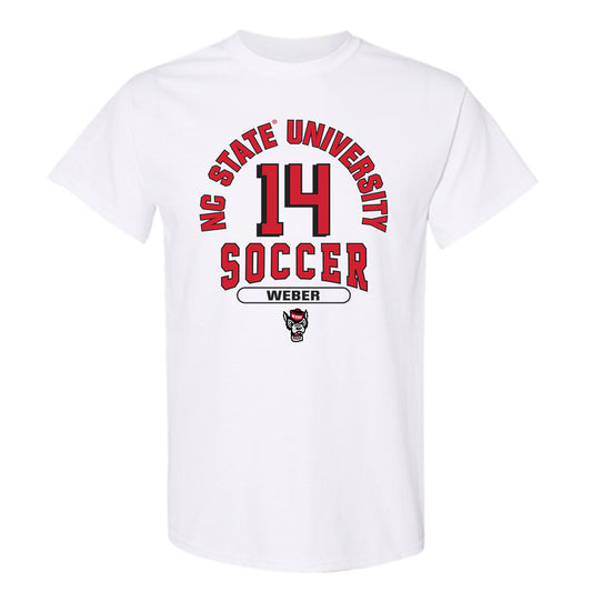 NC State - NCAA Men's Soccer : Moritz Weber - Classic Shersey T-Shirt-0