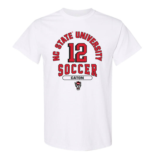 NC State - NCAA Men's Soccer : Tyler Caton - Classic Shersey T-Shirt-0