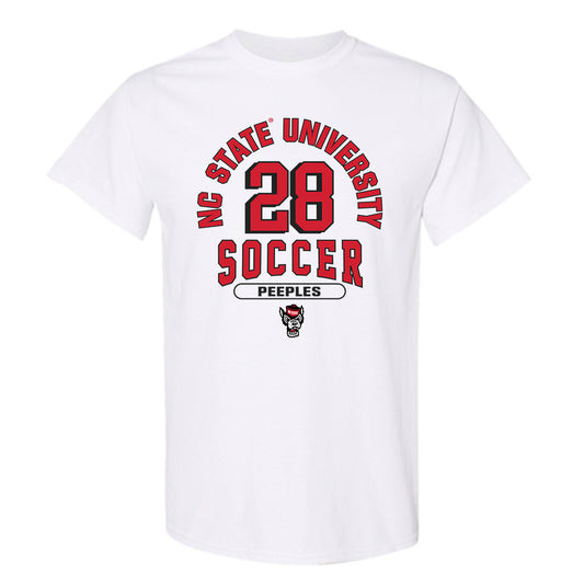 NC State - NCAA Men's Soccer : Brendan Peeples - Classic Shersey T-Shirt-0