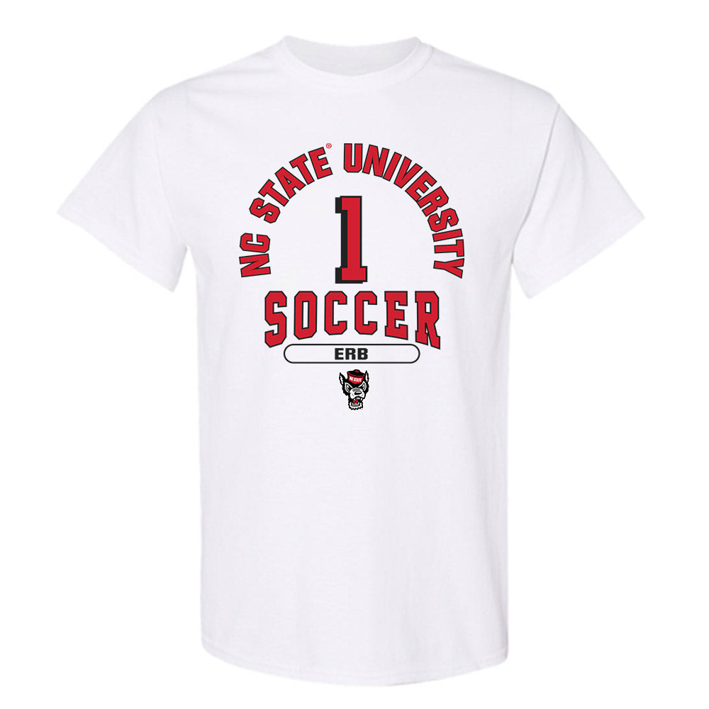 NC State - NCAA Men's Soccer : Logan Erb - Classic Shersey T-Shirt-0