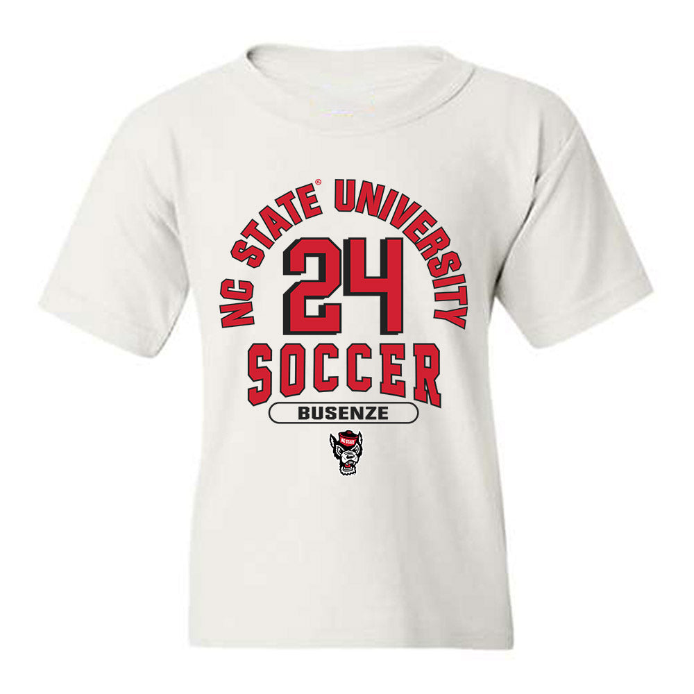 NC State - NCAA Men's Soccer : Isaac Busenze - Classic Shersey Youth T-Shirt-0