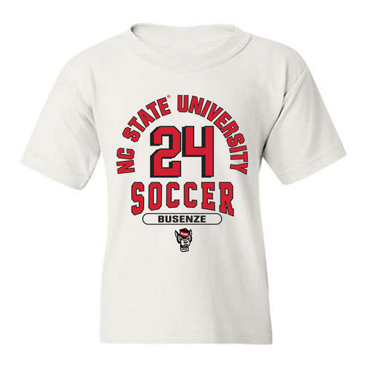 NC State - NCAA Men's Soccer : Isaac Busenze - Classic Shersey Youth T-Shirt-0