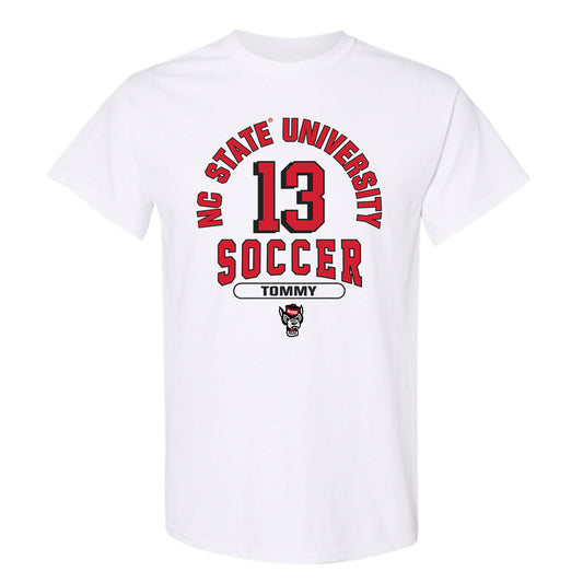 NC State - NCAA Men's Soccer : Calem Tommy - Classic Shersey T-Shirt-0