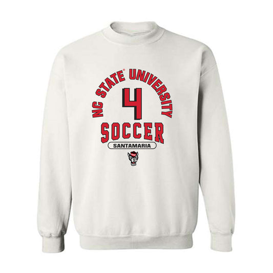 NC State - NCAA Men's Soccer : Carlos Santamaria - Classic Shersey Crewneck Sweatshirt-0