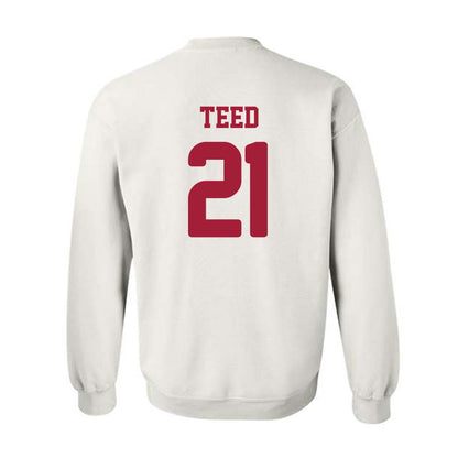 Arkansas - NCAA Women's Soccer : Molly Teed - Replica Shersey Crewneck Sweatshirt-1