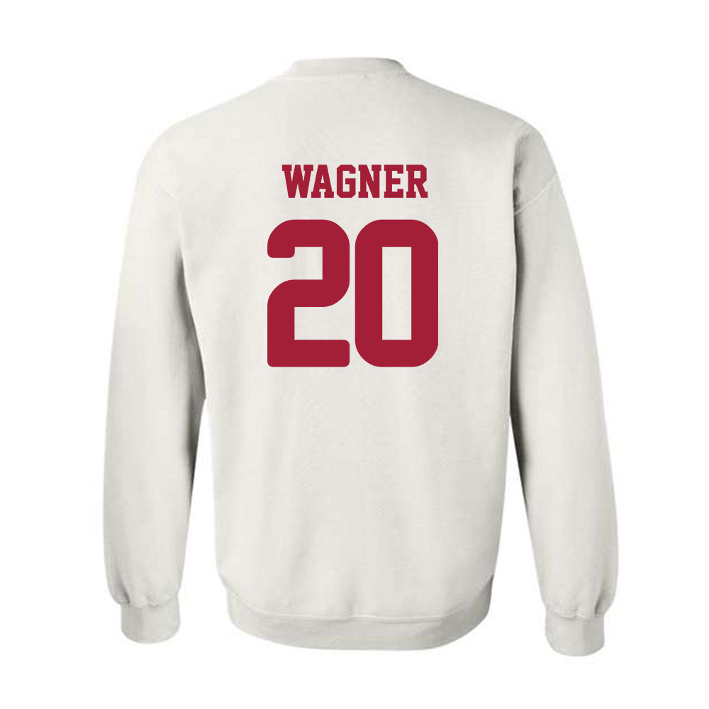Arkansas - NCAA Women's Soccer : Natalie Wagner - Replica Shersey Crewneck Sweatshirt-1