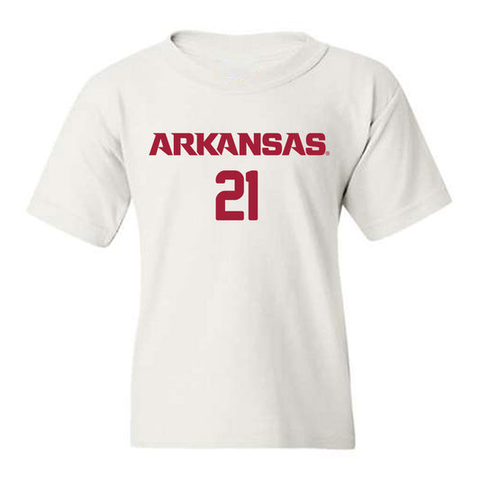 Arkansas - NCAA Women's Soccer : Molly Teed - Replica Shersey Youth T-Shirt-0