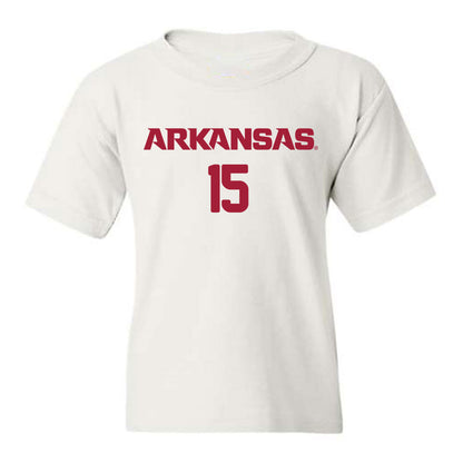 Arkansas - NCAA Women's Soccer : Sabrina Jones - Youth T-Shirt