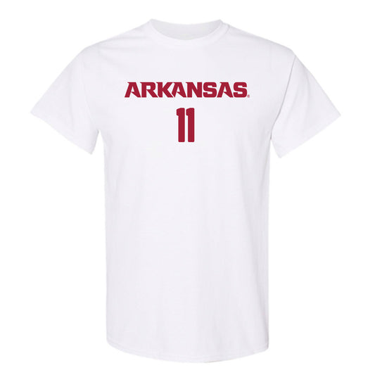 Arkansas - NCAA Women's Soccer : Aniyah Nurse Whyte - Replica Shersey T-Shirt-0