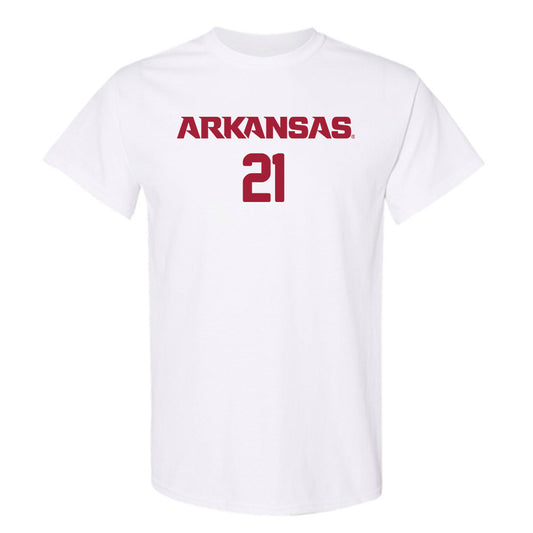 Arkansas - NCAA Women's Soccer : Molly Teed - Replica Shersey T-Shirt-0