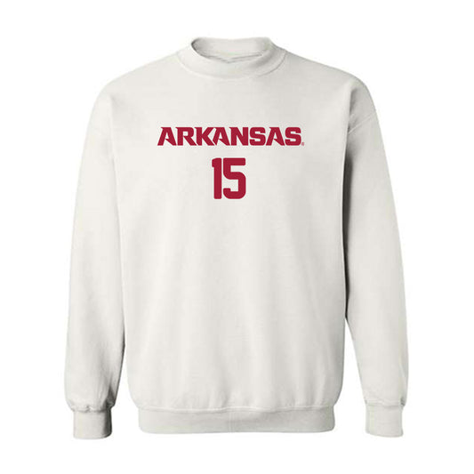 Arkansas - NCAA Women's Soccer : Sabrina Jones - Crewneck Sweatshirt