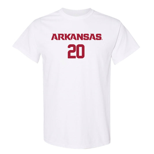 Arkansas - NCAA Women's Soccer : Natalie Wagner - Replica Shersey T-Shirt-0
