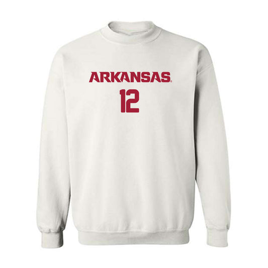 Arkansas - NCAA Women's Soccer : Vailana Tu'ua - Replica Shersey Crewneck Sweatshirt-0