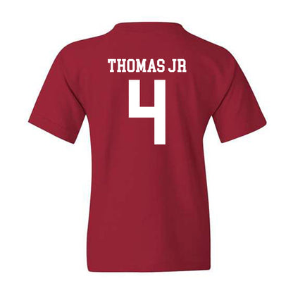 Arkansas - NCAA Baseball : Justin Thomas jr - Classic Shersey Youth T-Shirt