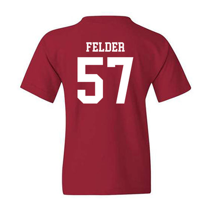 Arkansas - NCAA Baseball : Ross Felder - Classic Shersey Youth T-Shirt-1