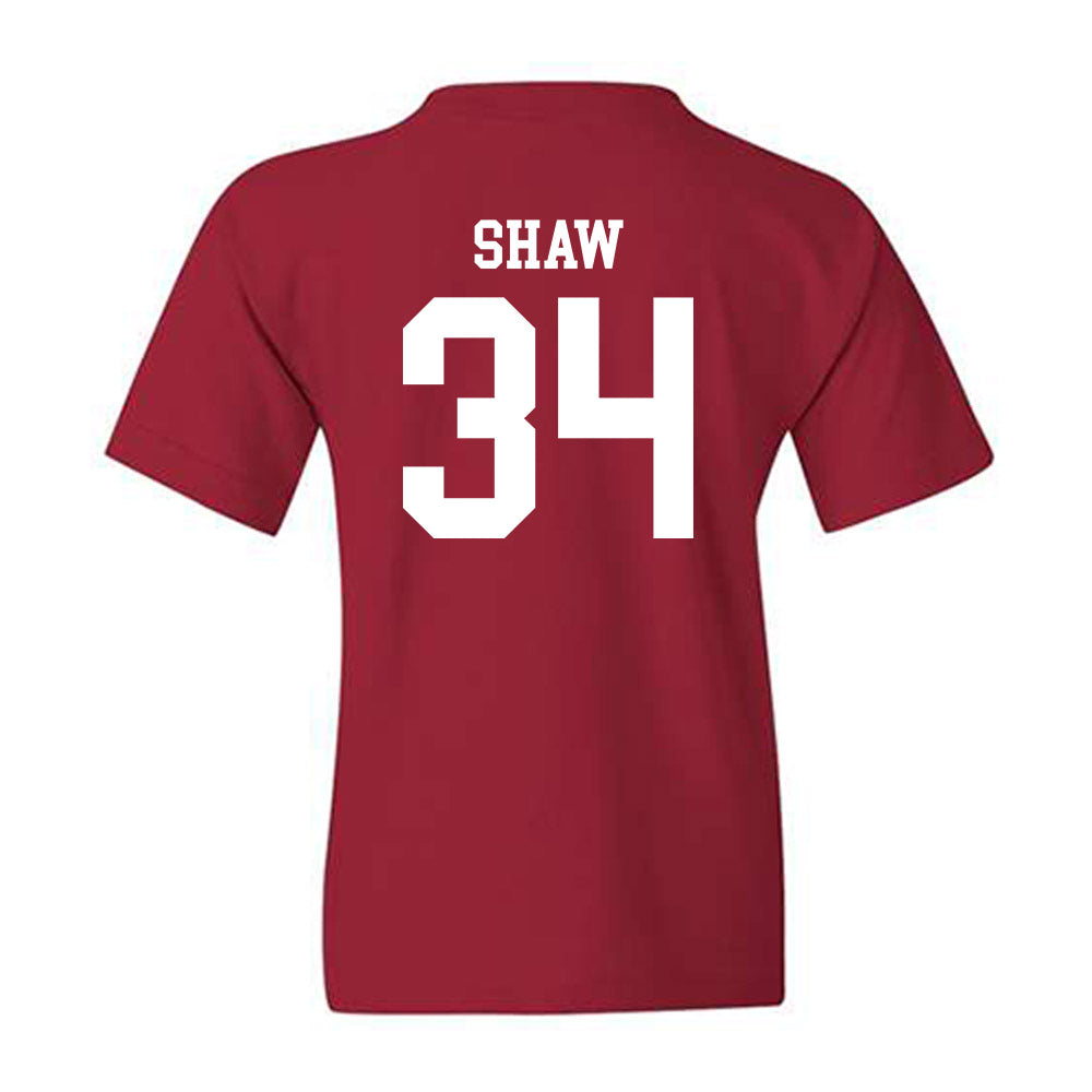 Arkansas - NCAA Football : Jabrae Shaw - Classic Shersey Youth T-Shirt-1