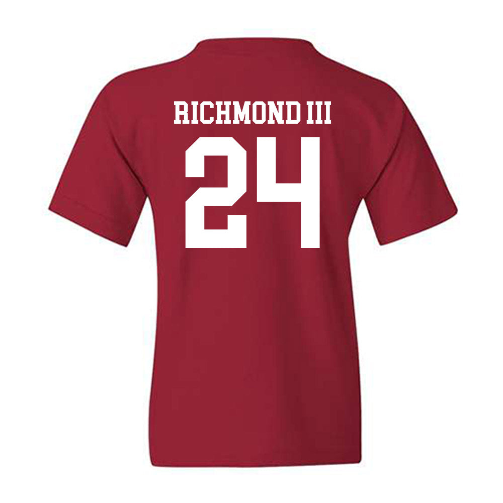 Arkansas - NCAA Men's Basketball : Billy Richmond III - Classic Shersey Youth T-Shirt-1