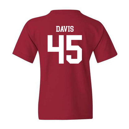 Arkansas - NCAA Football : Preston Davis - Classic Shersey Youth T-Shirt