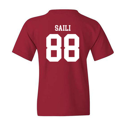 Arkansas - NCAA Football : Danny Saili - Classic Shersey Youth T-Shirt-1