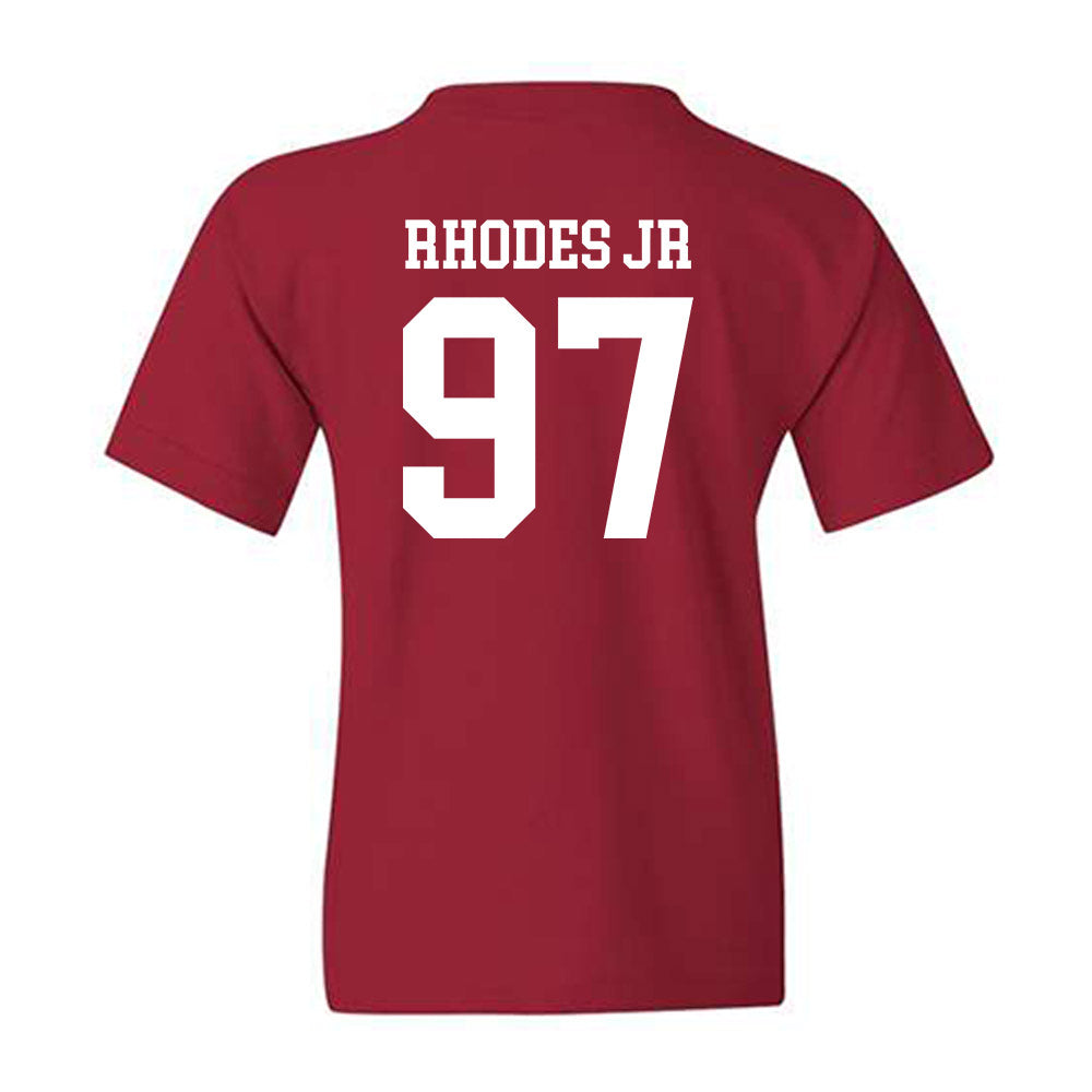 Arkansas - NCAA Football : Quincy Rhodes Jr - Classic Shersey Youth T-Shirt-1