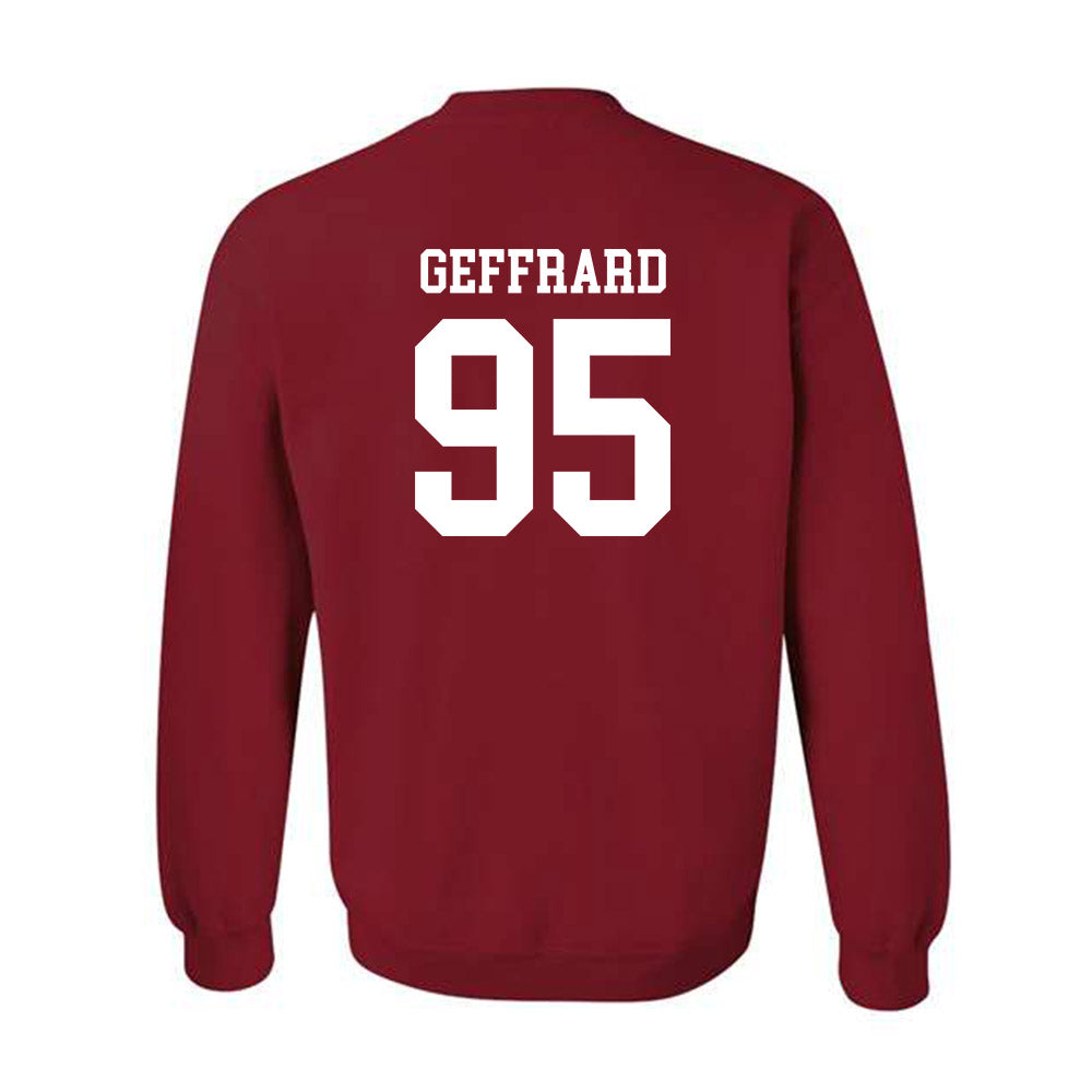 Arkansas - NCAA Football : Ian Geffrard - Classic Shersey Crewneck Sweatshirt