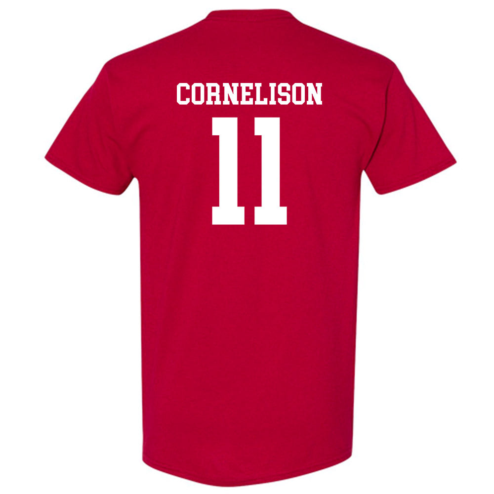 Arkansas - NCAA Baseball : Luke Cornelison - Classic Shersey T-Shirt-1