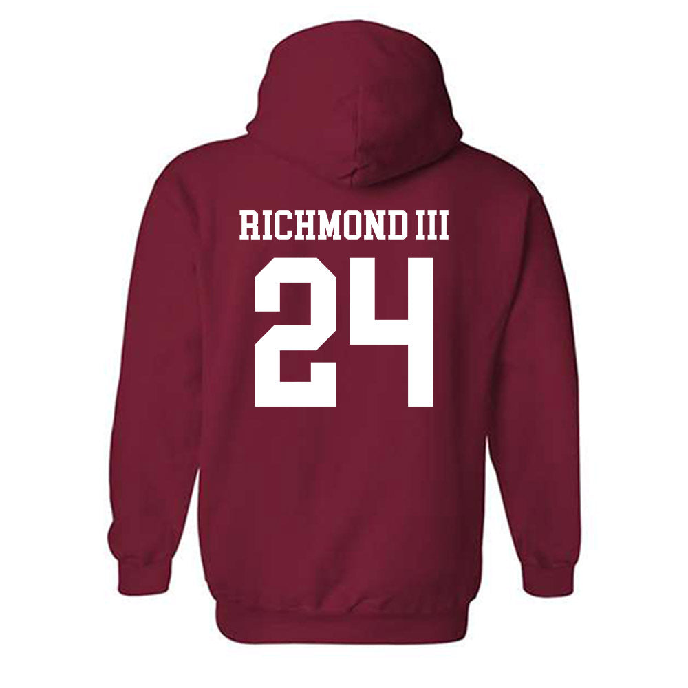 Arkansas - NCAA Men's Basketball : Billy Richmond III - Classic Shersey Hooded Sweatshirt-1