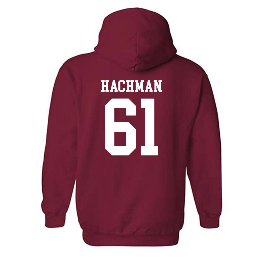 Arkansas - NCAA Baseball : Adam Hachman - Classic Shersey Hooded Sweatshirt