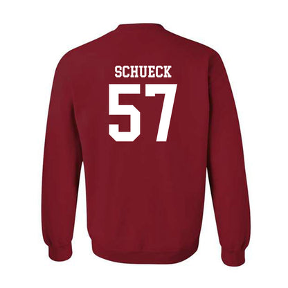 Arkansas - NCAA Football : Thomas Schueck - Classic Shersey Crewneck Sweatshirt