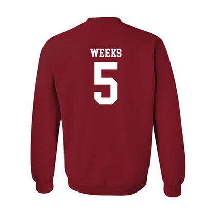 Arkansas - NCAA Women's Volleyball : Kylie Weeks - Classic Shersey Crewneck Sweatshirt