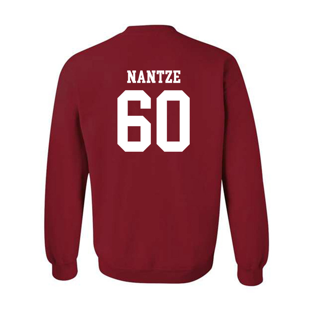 Arkansas - NCAA Football : Jonas Nantze - Classic Shersey Crewneck Sweatshirt