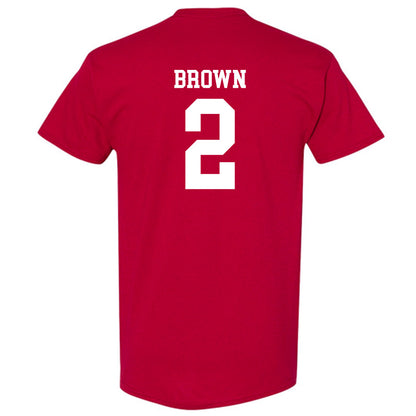 Arkansas - NCAA Men's Basketball : Amere Brown - Classic Shersey T-Shirt-1