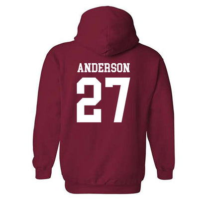 Arkansas - NCAA Women's Soccer : Dejionee Anderson - Classic Shersey Hooded Sweatshirt