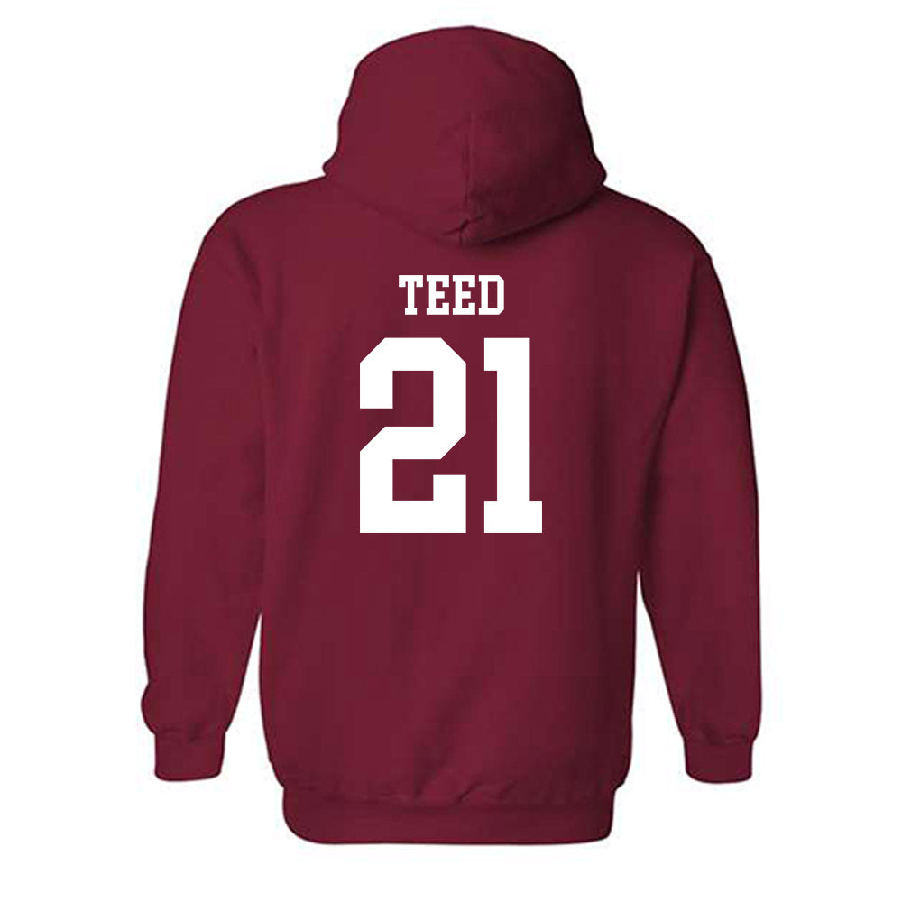 Arkansas - NCAA Women's Soccer : Molly Teed - Classic Shersey Hooded Sweatshirt-1