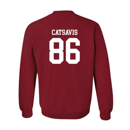 Arkansas - NCAA Football : Walker Catsavis - Classic Shersey Crewneck Sweatshirt