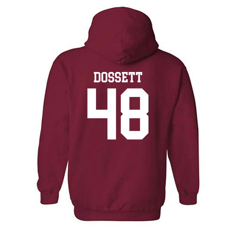 Arkansas - NCAA Baseball : Cooper Dossett - Classic Shersey Hooded Sweatshirt