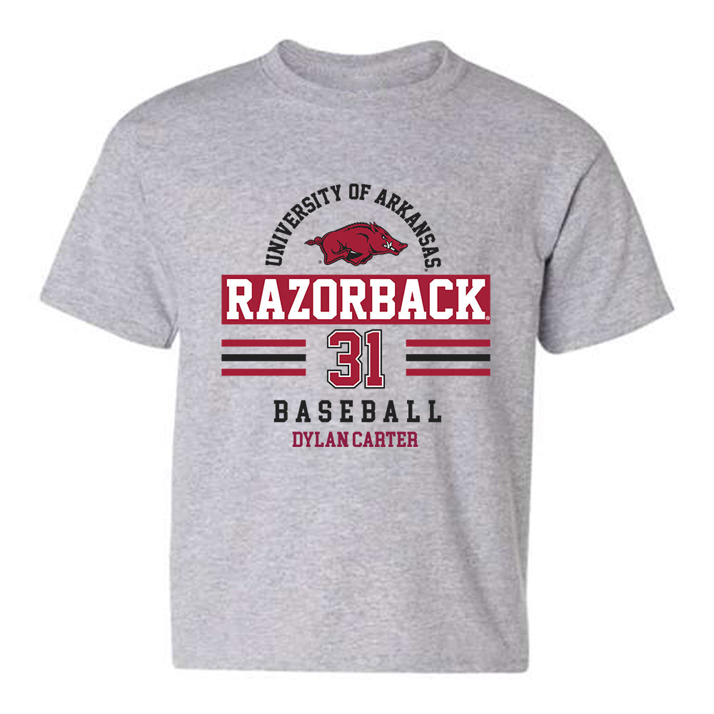 Arkansas - NCAA Baseball : Dylan Carter - Classic Fashion Shersey Youth T-Shirt