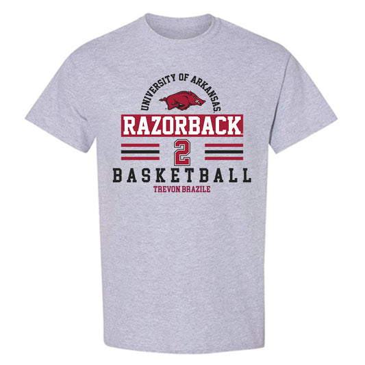 Arkansas - NCAA Men's Basketball : Trevon Brazile - Classic Fashion Shersey T-Shirt