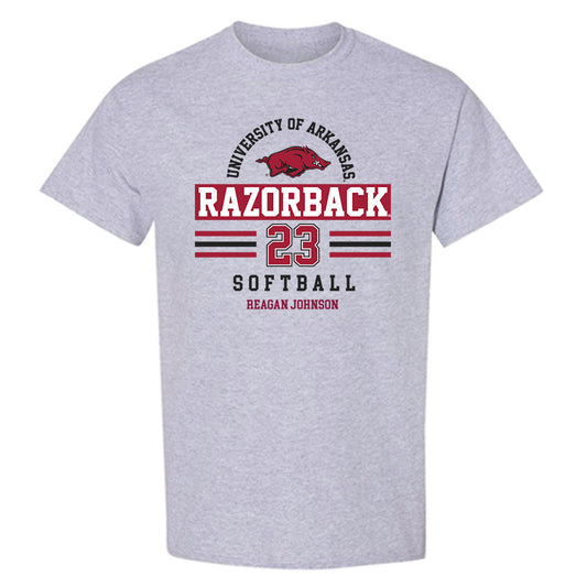 Arkansas - NCAA Softball : Reagan Johnson - Classic Fashion Shersey T-Shirt