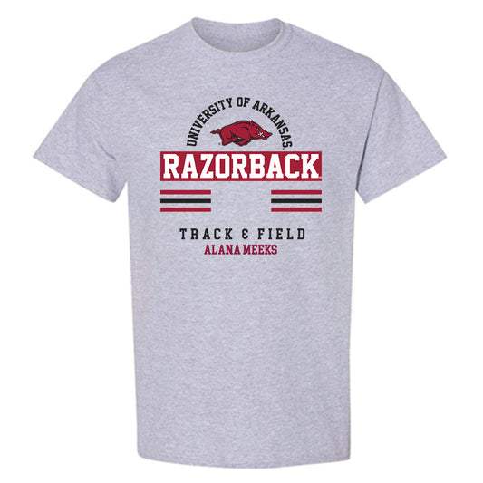 Arkansas - NCAA Women's Track & Field : Alana Meeks - Classic Fashion Shersey T-Shirt