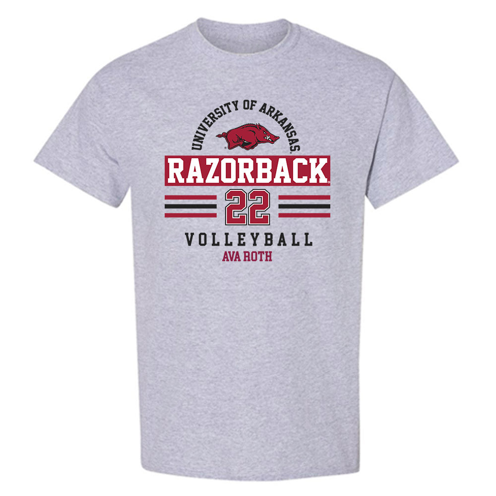Arkansas - NCAA Women's Volleyball : Ava Roth - Classic Fashion Shersey T-Shirt