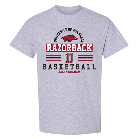 Arkansas - NCAA Men's Basketball : Jalen Graham - Classic Fashion Shersey T-Shirt