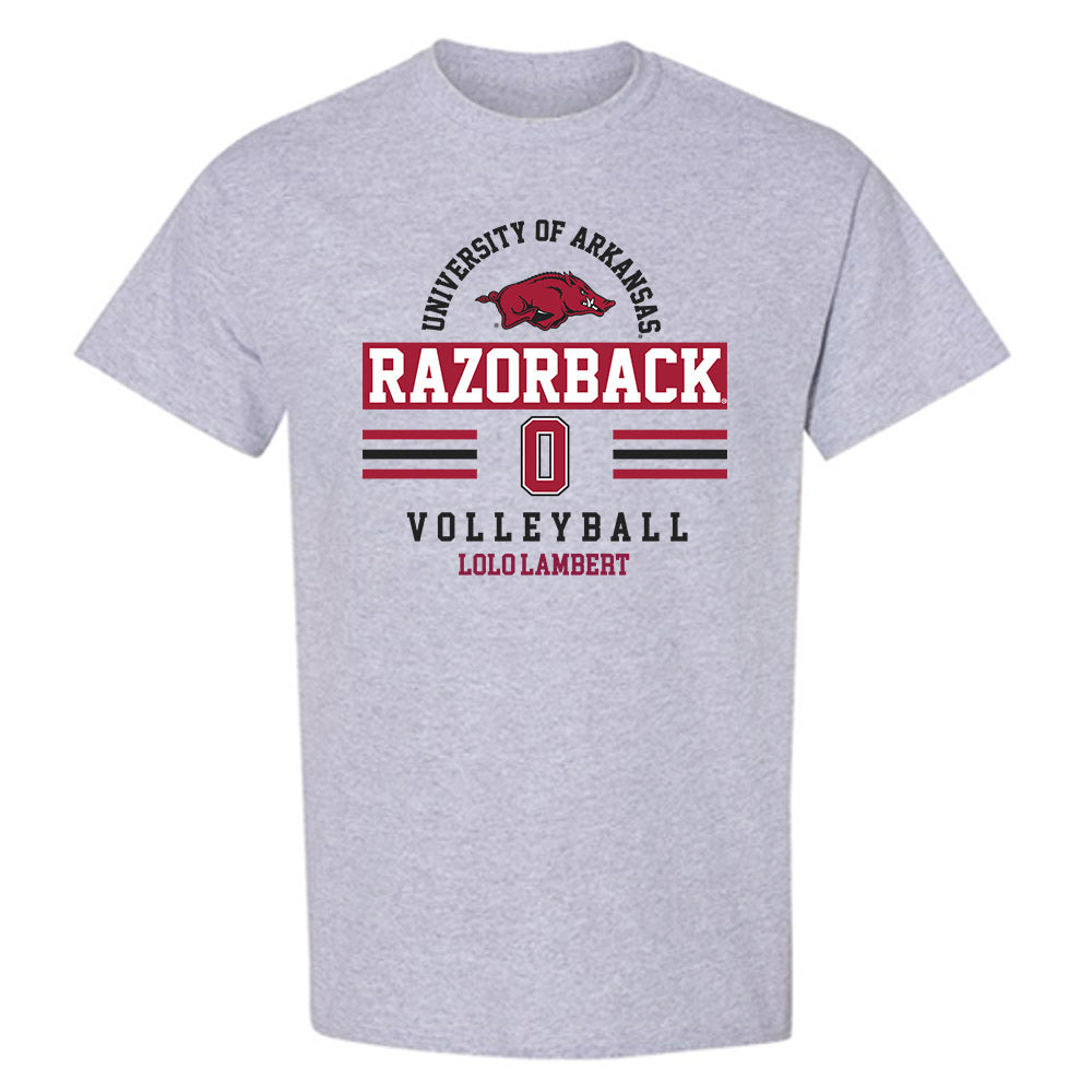 Arkansas - NCAA Women's Volleyball : Lolo Lambert - Classic Fashion Shersey T-Shirt-0