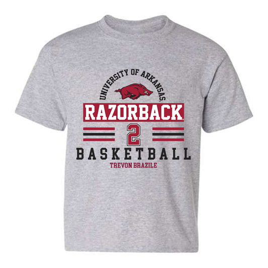 Arkansas - NCAA Men's Basketball : Trevon Brazile - Classic Fashion Shersey Youth T-Shirt